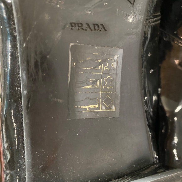 Prada Black Patent Leather Loafers - Picture 7 of 9